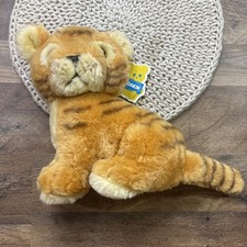 Dakin Nature Babies Tiffany Tiger Stuffed Animal 10" Vintage NEW w TAG 1982