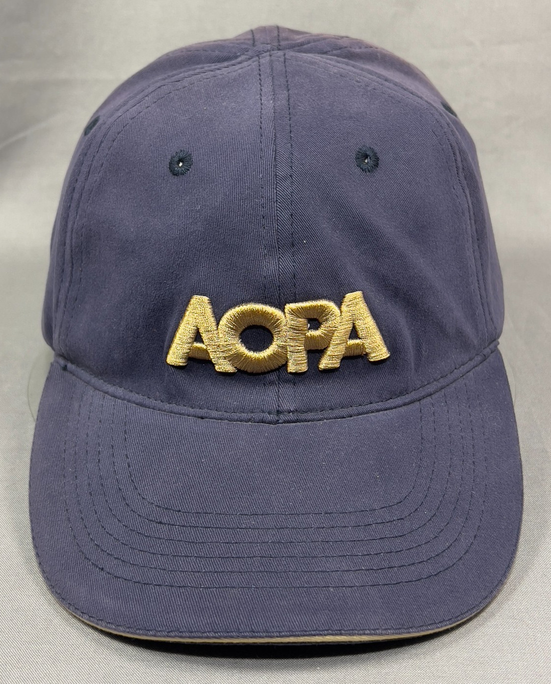 AOPA Strapback Cap Hat Blue Baseball Aircraft Own… - image 2
