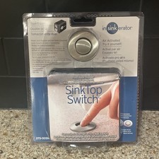 InSinkErator SinkTop Switch STS-00SN Air Activated Disposal Switch Satin Nickel