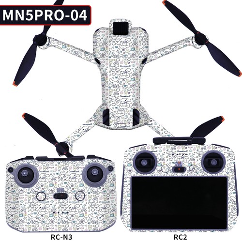 For DJI mini 5pro Skin Sticker Decal DIYAnti-Scratch Protective Film Sticker Kit - Picture 3 of 39