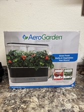New AeroGarden Harvest Elite Slim 6 Pods Indoor Garden System Aquaponics - NIB