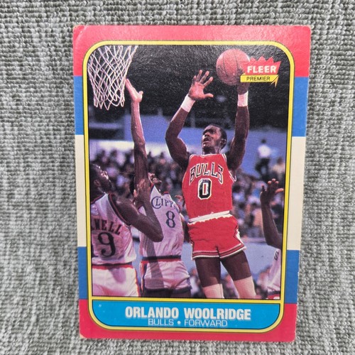 Orlando Woolridge #130 1986 Fleer card