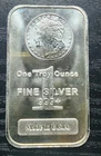 1 Troy Oz .999 Fine Silver Bar