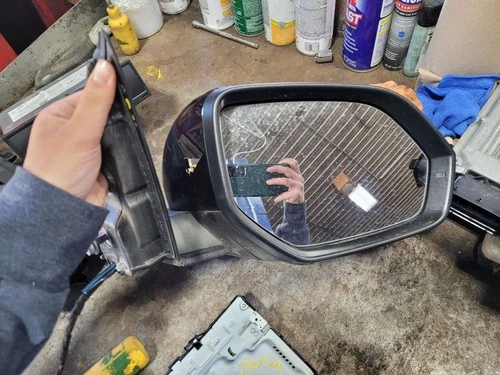 Passenger Side View Mirror Heated Power Fits 20-23 ATLAS CROSS SPORT 2048781