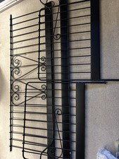 IKEA Meldal Black Metal Day Bed Single Frame With Slats And Fixings 