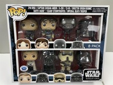 Funko Pop Star Wars Rogue One 8-Pack Disney Store Exclusive New Damaged Box