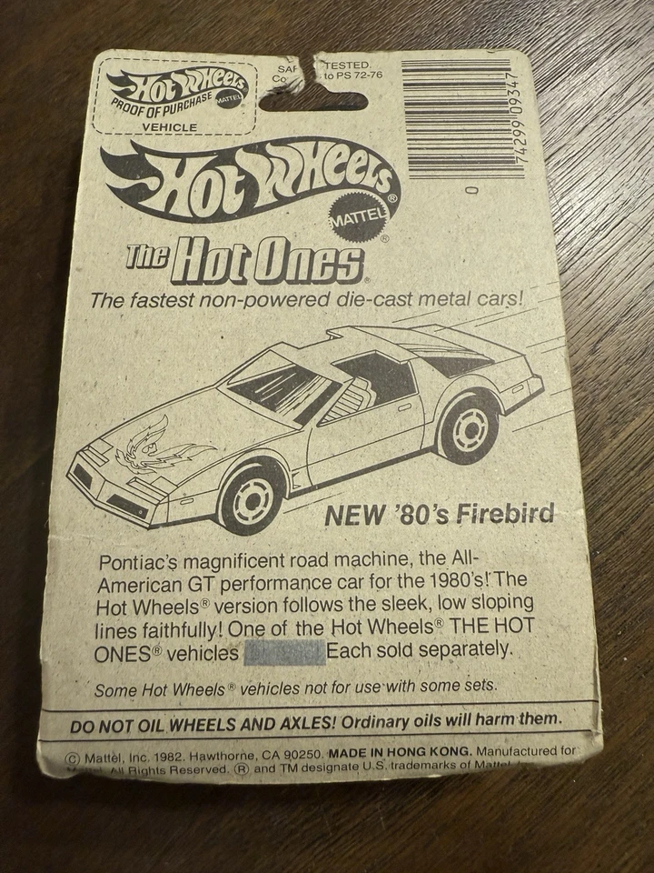 Hot Wheels 1982 Real Riders Metal Flake Red '57 T-Bird Goodyear Grey #4357 - Image 4 of 4