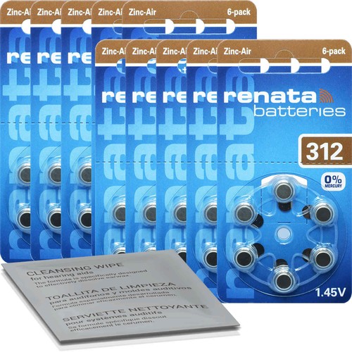 Duracell® Batterie per Apparecchi Acustici - 312 6 pz - Redcare