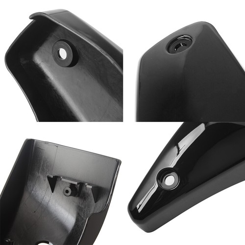 Cubiertas de carenado lateral de batería para Yamaha V Star 1300 XVS1300 2007-2017 negro brillante - Imagen 12 de 12