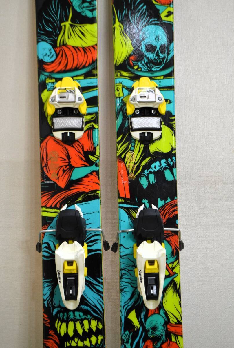 K2 Hellbent 179cm Powderfat Skis - 132mm Width - Marker K2 Hellbent 179cm Powderfat Skis - 132mm Width - Marker