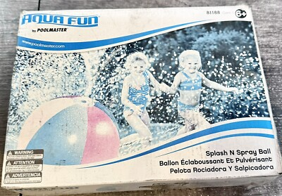 #ad #ad Poolmaster Splash and Spray Water Sprinkler Ball Toy Swimming Pool Toys Outdoor $15.74
