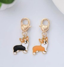 Set Of 2 Corgi Key Chain. Great Quality NEW 