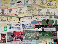 LEAGUE CUP FINAL TICKET STUBS ALL ORIGNALS -  1967 to 2019  UPDATED (36 DIFF)
