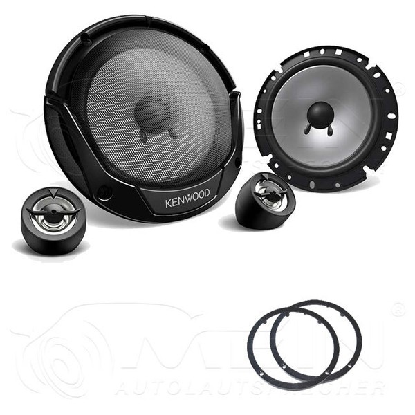 Kenwood Lautsprecher FüR Lancia Phedra 2002-2010 Heck Seite 2-Wege 300W #AII2-image