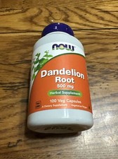 Dandelion Root 500 mg 100 Caps By Now Foods