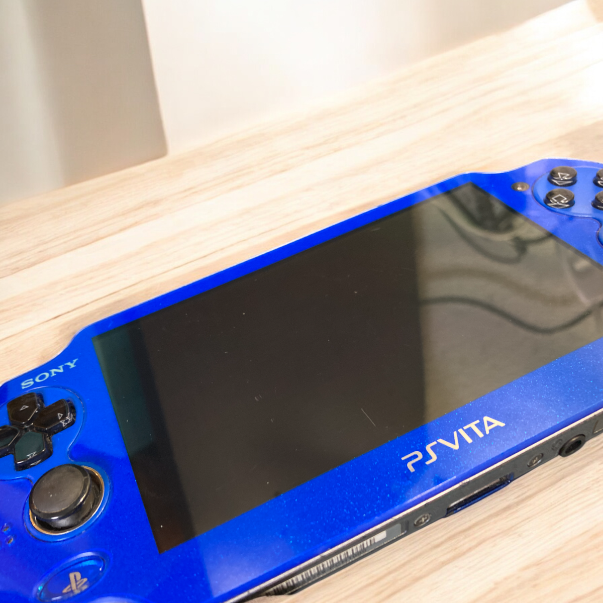 PS Vita Sapphire Blue PCH 1000 ZA04 Console only PSV Fat