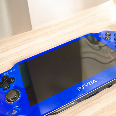 PS Vita Sapphire Blue PCH 1000 ZA04 Console only PSV Fat