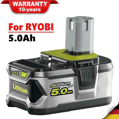 18V  Akku für RYOBI 18V One Plus Lithium RB18L50 P108 P104 Batterie 5Ah