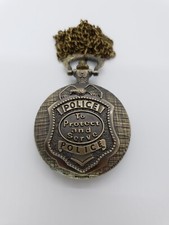 Police - To Protect and Serve Pocket Watch - New Battery