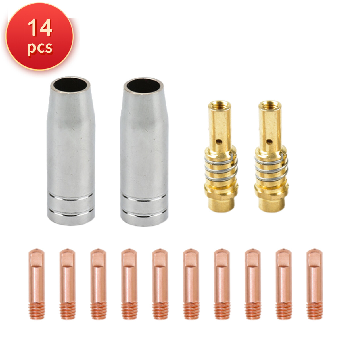 14 pcs Consumable Parts Kit .030 fit Titanium MIG170 MIG 170