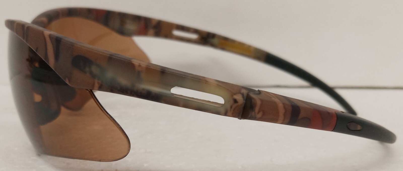 Lot of 2 Bouton Optical Lens Brown AntiScratch Safety Glasses 250AN