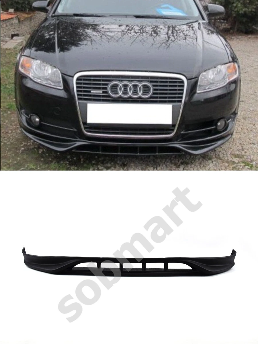 AUDI A4 B7 2004 2008 FRONT BUMPER SPOILER TUNING SOBMART eBay