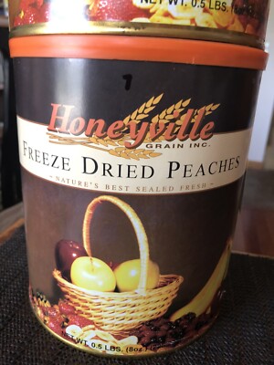 FREEZE DRIED FRUIT 6 CANS VARIETY BOX