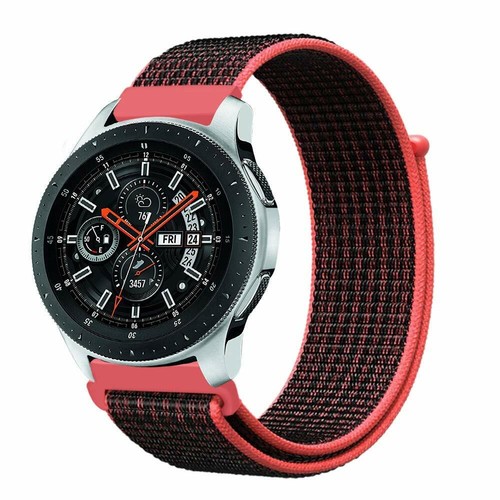 20mm 22mm Nylon Sport Loop Watch Band Strap For Samsung Galaxy Watch 6 /5 /4 / 3 - Picture 12 of 18