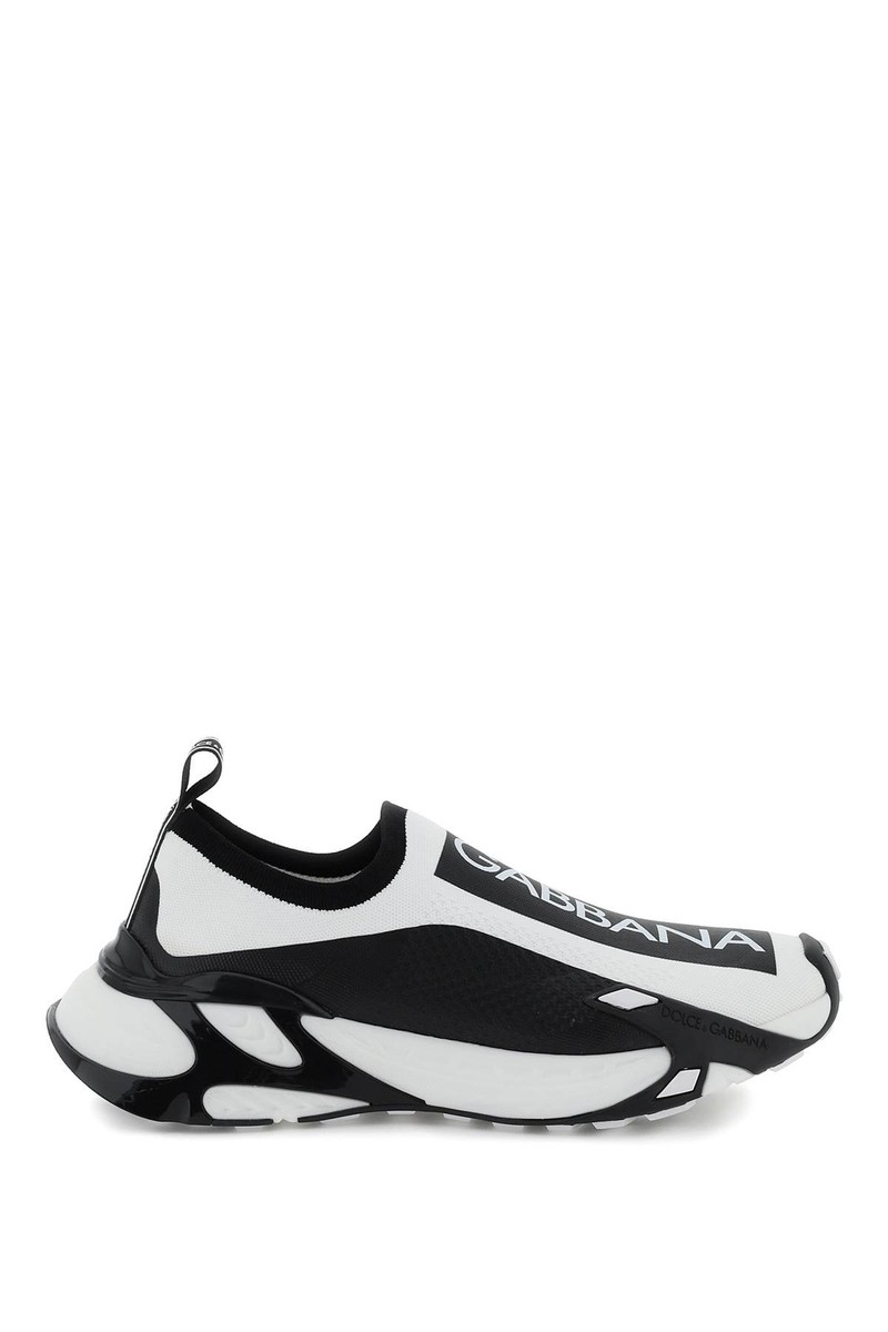 DOLCE & GABBANA ソレントロコフリントスニカ CK2172AH414 8T908 Stretch mesh Fast sneakers in Multicolor for Men