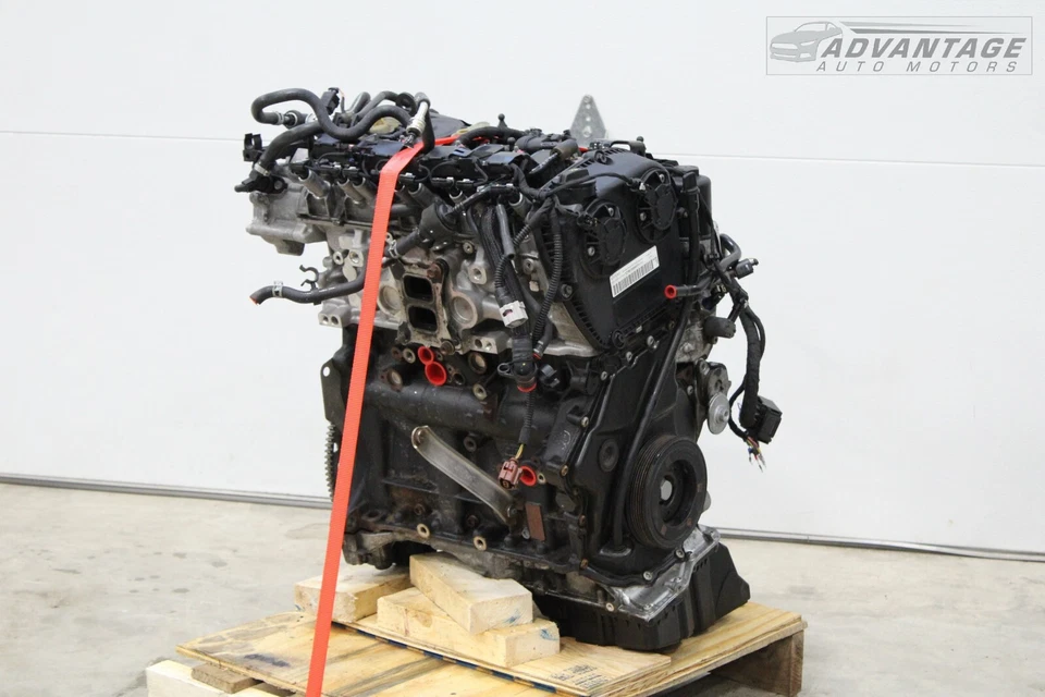 Audi A4 Quattro 2017-2020 2,0 L L4 16 V motor turbo gasolina 61 k millas OEM Foto 2 de 4