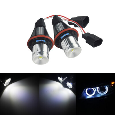 Für 6er 630Ci 645Ci 650i M6 Angel Eyes Standlicht Ringe Scheinwerfer XENON WEIß