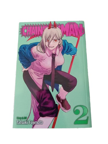 Chainsaw Man Vol. 2 English Manga By Tatsuki Fujimoto Brand New