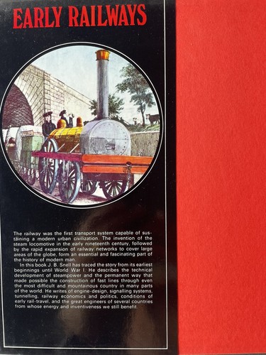 Early Railways History Book ( J.B. Snell ) 132 Illustrations In Colour & B&W VGC - Picture 3 of 9
