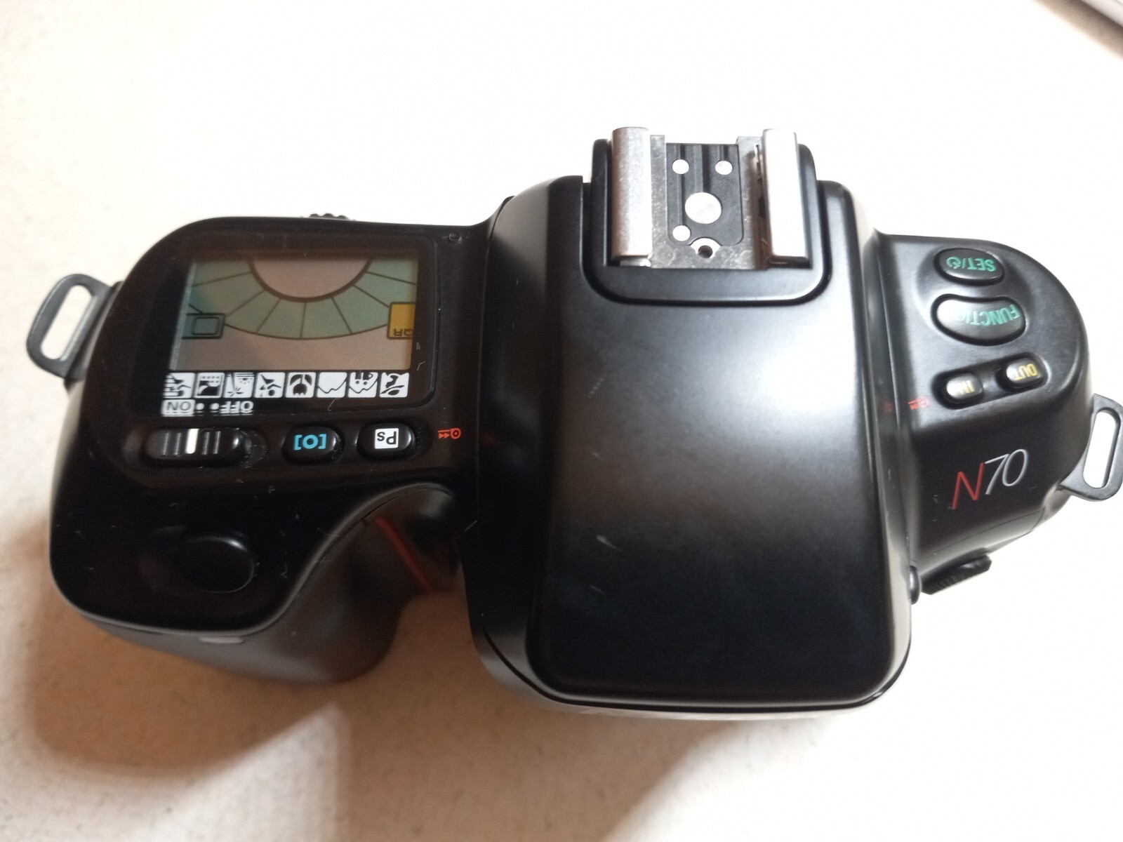 Nikon N70 35mm SLR Film Camera Body Only camera works no battery