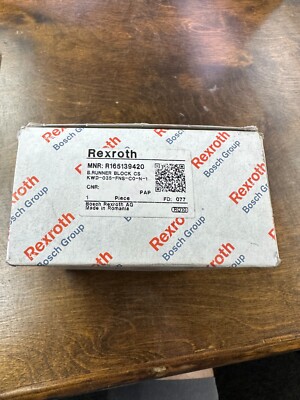REXROTH BALL RUNNER BLOCK CARBON STEEL KWD-035-FNS-C0-N-1