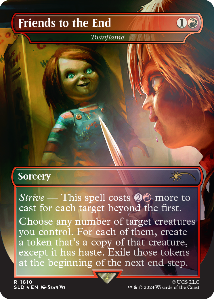 マジック：ザ・ギャザリング MTG Secret Lair Chucky Foil Amazon.com: Magic the Gathering Secret Lair x Chucky Foil