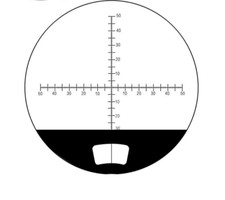 Cross Reticle Scale Telescope Eyepiece Micrometer Slide Monocular 22mm Binocular