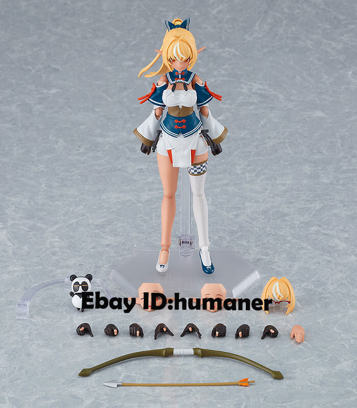 Max Factory Figma-552 Hololive Shiranui Flare Action Figure Model