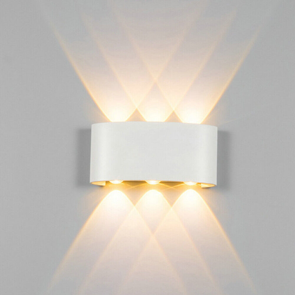 Waterproof LED Wall Lights Up/Down Outdoor/Indoor Room Lamp Sconce Light