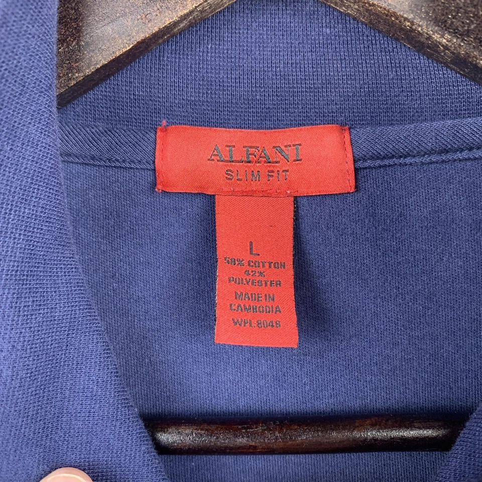 ALFANI Sudadera Cremallera Completa Chaqueta Para Hombre Talla Grande Sin Forro Tejido Azul Marino Negro Rayas Foto 4 de 4