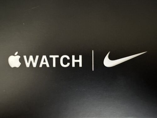 Apple Watch Series 5 Nike Edition (WIFI, GPS) 40mm Space Grey, Black Sport Band - Picture 1 of 9