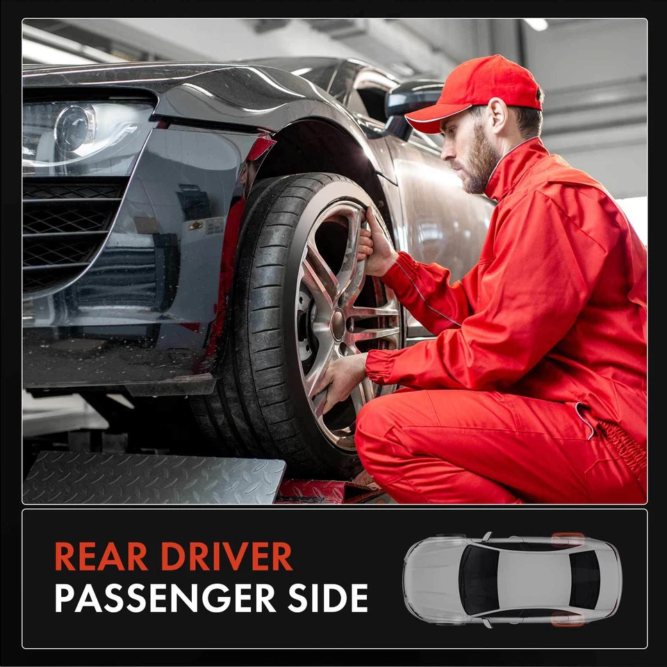 2x Conjunto de buje de cojinete de rueda trasero izquierdo y derecho con ABS para INFINITI G20 99-02 Foto 2 de 4