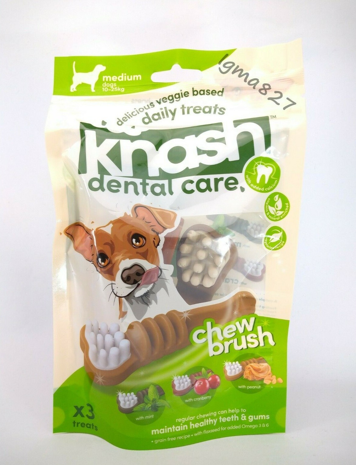 Knash Dog Dental Care Veggie Based Daily Treats Healthy Teeth & Gums eBay