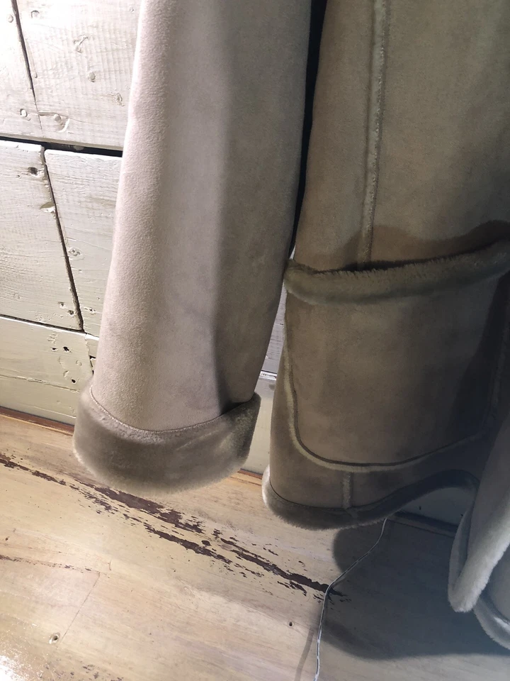 Abrigo Mulberry Street vintage de gamuza de piel sintética para mujer XL usado en excelente estado Foto 4 de 4