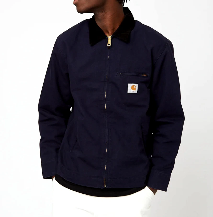 Carhartt wip detroit jacket navy discount