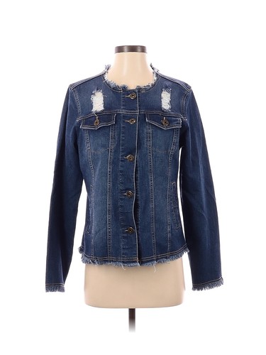 Indigo Thread Co. Women Blue Denim 