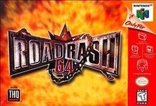 Road Rash 64 (Nintendo 64, 1999) cartridge only Black
