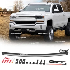 37" Front LED DRL Grill Accent Bar Light Kit For 2014-2018 Chevy GM Silverado