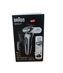 Braun Series 7 7071cc Système Flex Silver sec Écran électrique