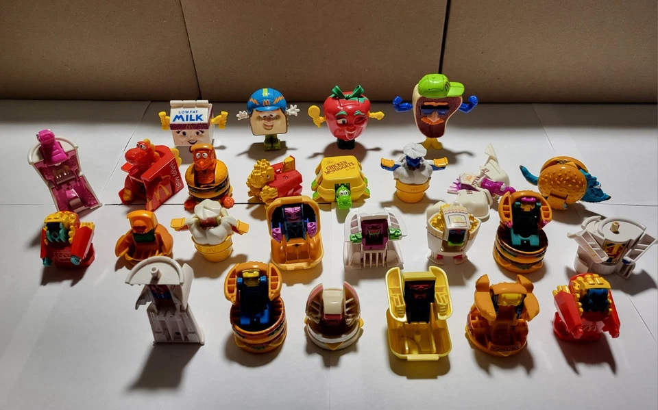 McDonald’s Changeable Transformers *Full Sets* Lot of 22 Vintage Happy Meal Toys - Image 2 of 4